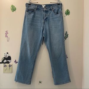 H&M Straight leg jeans Size 14